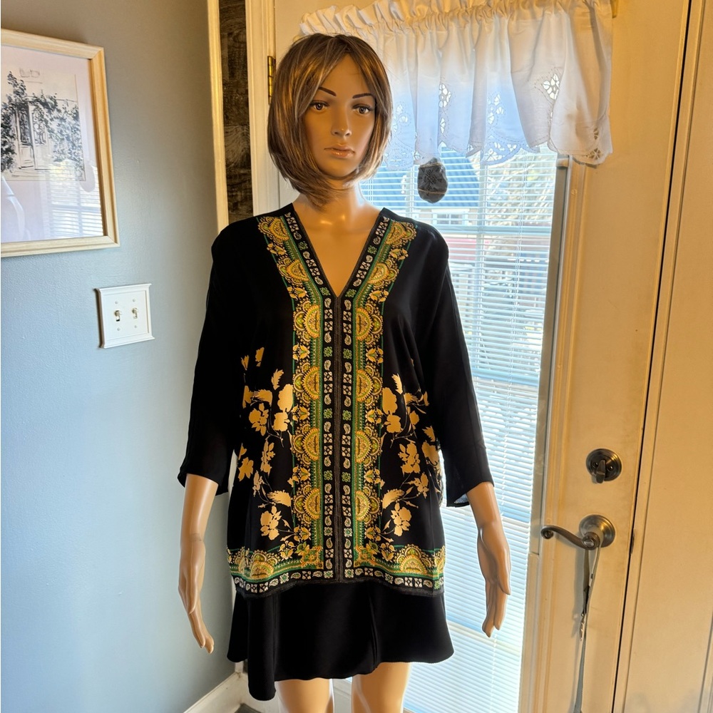 Rose + Olive Shirt SZ MED NWT